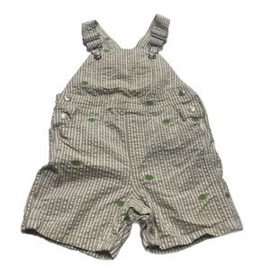 Janie & Jack Overall Turtle Coveralls 12 - 18 months